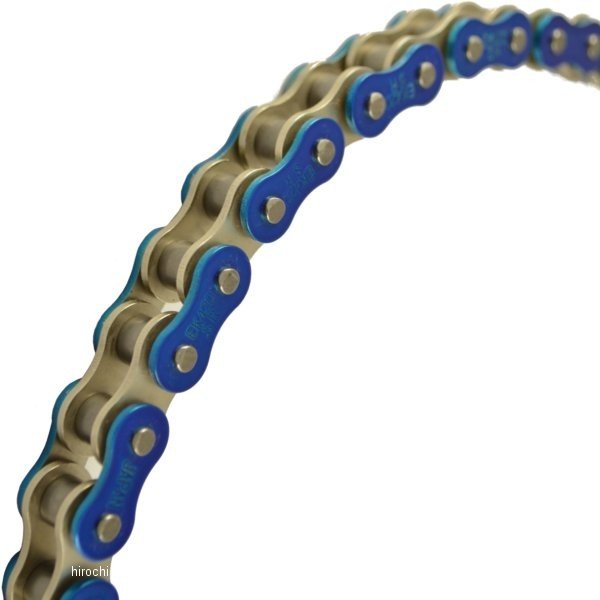 EKチェーン 江沼チェーン 420SR 66L クリップジョイント メタルブルー 4571291808201 JP店
