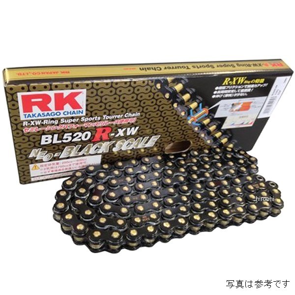 RKジャパン BL520R-XW リールBLブラックスケールシリーズチェーン(50フィート) BL520RXW50F JP店