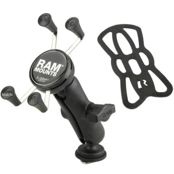 ラムマウント RAM Mounts Xグリップ&トラックボールベースセット スマートフォン用 標準アーム 1インチボール RAP-HOLUN7B-354TRA1U JP店