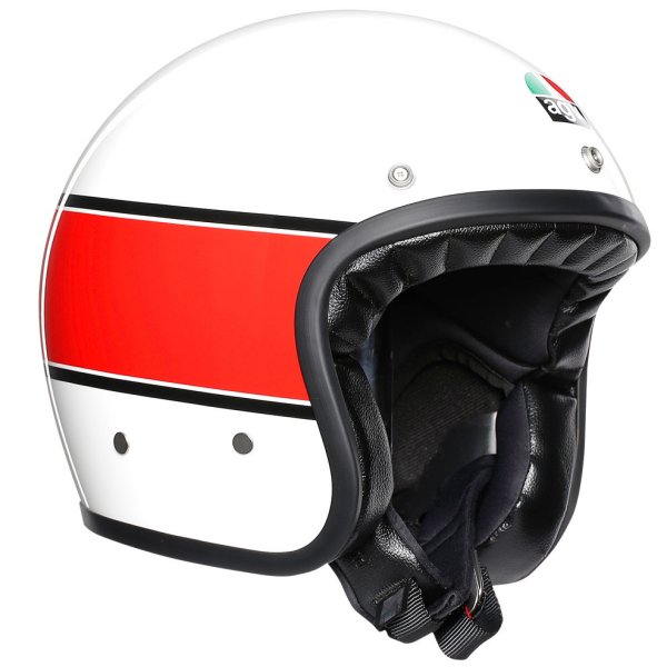 エージーブイAGVジェットヘルメットX70AGVMULTIMINO73白/赤XLサイズ(61-62cm)002192I0007-XLJP店