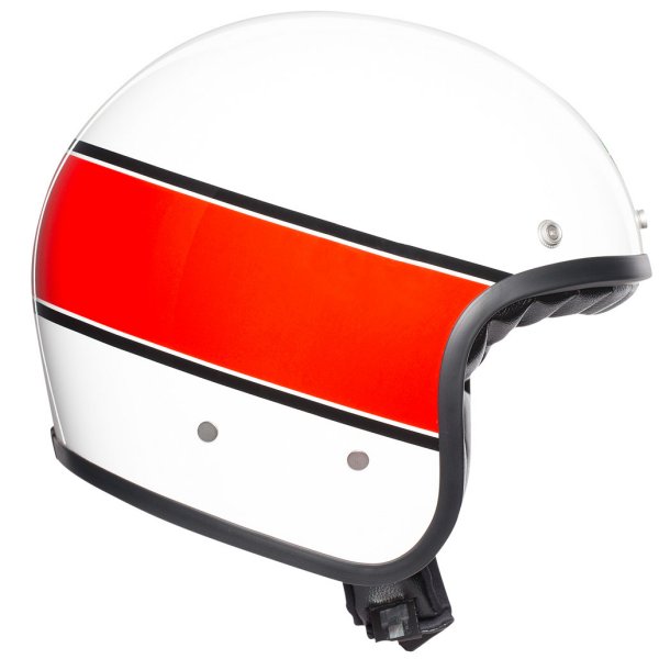 エージーブイAGVジェットヘルメットX70AGVMULTIMINO73白/赤XLサイズ(61-62cm)002192I0007-XLJP店