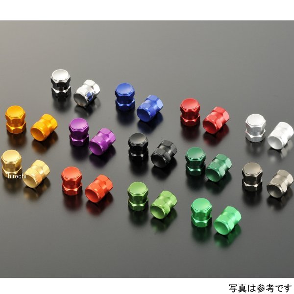 【メーカー在庫あり】 ポッシュ POSH エアーバルブキャップ ヘックス2 2個入り メ...