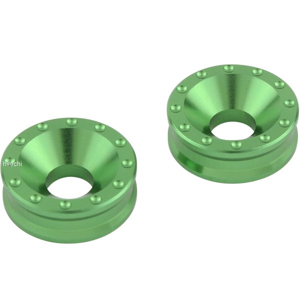 配件 - 【メーカー在庫あり】 ポッシュ POSH ビレットワッシャー M6 ライトグリーン 004286-18 JP店