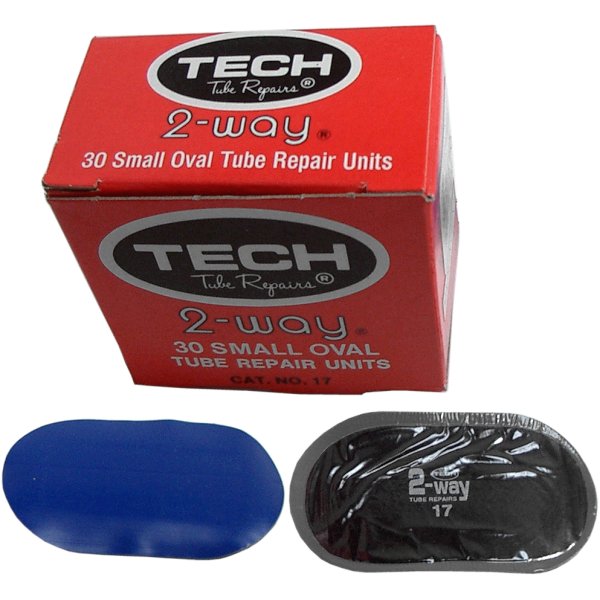 ブリヂストン BRIDGESTONE テック チューブパッチ 小楕円 17 65mm×40mm 30枚 62206009 JP店