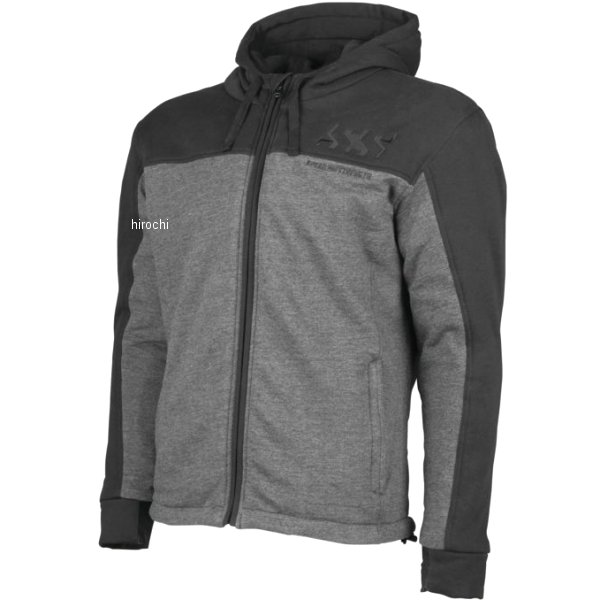 【USA在庫あり】 Speed and Strength スピードアンドストレングス HAMR DWN ARMD HOODY 黒/グレー XL sas880398 JP店
