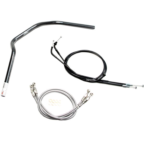 ハリケーン ポリス3型 ハンドルセット 10年-13年 CB1300SB 黒 H038-067B JP店