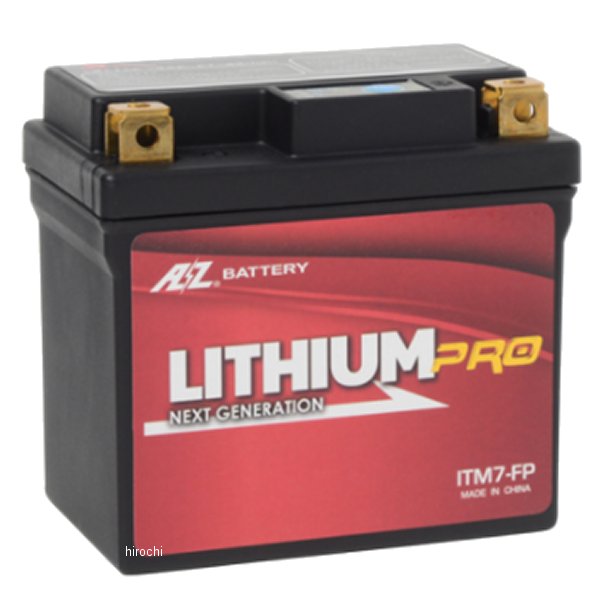 エーゼット AZ バッテリー リチウムPRO参考互換バッテリー品番:ATX5L-BS、ATZ6V、ATX7L-BS、ATZ7S、ATZ8VYTX5L-BS、YTZ6V、YTX7L-BS、YTZ7S、GTZ8V消費電力(Wh):54.0外形寸法(約mm)/長さx幅x高さ:113x70x105質量(kg):0.9普通充電電流(A):2.0サイズ調整部品同梱・大容量:従来リチウム品番と比較して約2倍・省スペース:20％のサイズダウンを実現・高い汎用性:5品番以上のバッテリーと互換可能・高熱耐性:バッテリーケースの高熱耐性が従来品と比較して約2倍・高品質:国際規格認証取得(ISO9001、ISO14001、UL規格認証(バッテリーセル))・製品保証期間:12ヶ月または20,000km※充電する際はリチウムイオンバッテリー対応モデルの充電器を必ずご使用下さい。4950545351982楽天 JP店　