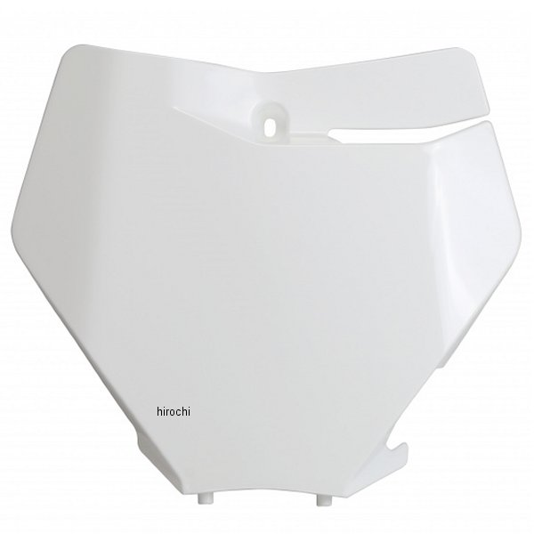 【メーカー在庫あり】 UFO PLAST ユーフォープラスト MXナンバープレート 19年以降 KTM SX、SXF 白 UF-4094-047 JP店