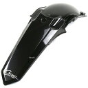 【メーカー在庫あり】 UFO PLAST ユーフォープラスト リアフェンダー 15年以降 YZ250、YZ125 黒 UF-4843-001 JP店