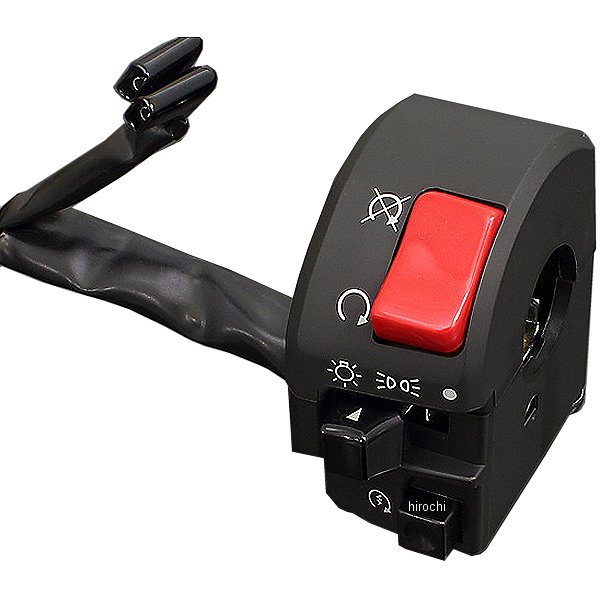 【メーカー在庫あり】 ピーエムシー PMC ZXタイプ 右側 ハンドルスイッチ 04年 ZRX1200 常時点灯 174-1064 JP店