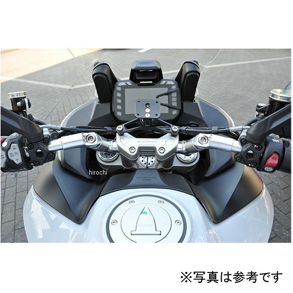 アエラ AELLA 可変アルミハンドルバー ドゥカティ ムルティストラーダ1200DVT 黒 AE-27031-BK JP店