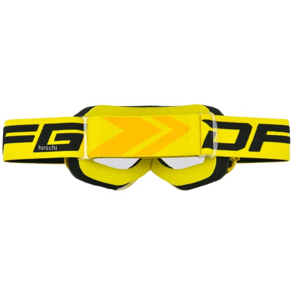 株式会社ヒロチー商事 楽天市場店の【メーカー在庫あり】 ディーエフジー DFG キッズ用 ホッパー ゴーグル 黄/クリアレンズ DG1307-0500 JP店｜アングル2