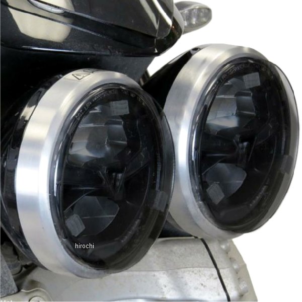 パワーブロンズ Powerbronze ヘッドライトレンズシールド 20年以降 ロケット3R ダークスモーク 440-T089L-002 JP店
