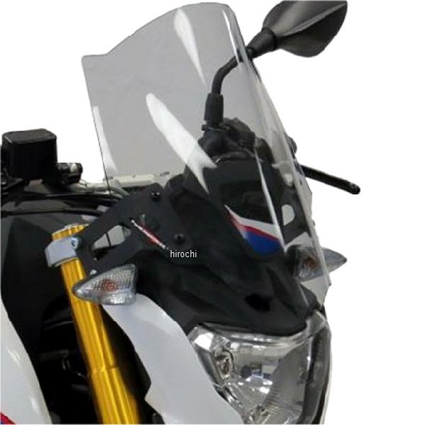 パワーブロンズ Powerbronze ネイキッドスクリーン ロング 16年以降 G310R ライトスモーク 430-U297A-001 JP店