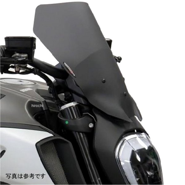 パワーブロンズ Powerbronze ネイキッドスクリーン ロング 19年以降 DIAVEL1260 ダークスモーク 430-U302A-002 JP店