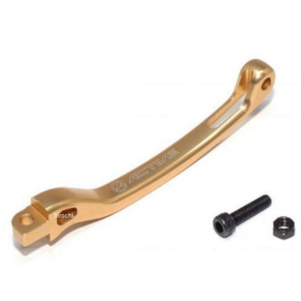 アクティブ ACTIVE オプション STFクラッチレバー&ボルトセット C3 全長:159mm ゴールド 12000030 JP店