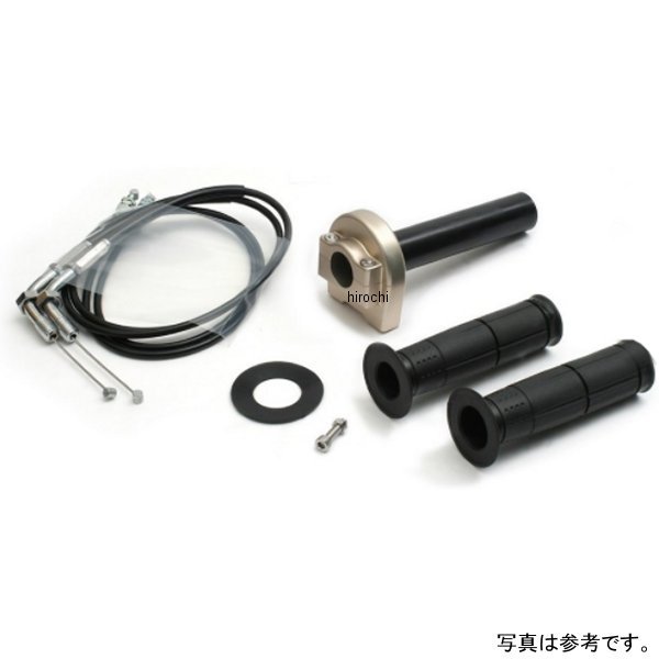 高油门 - アクティブ ACTIVE スロットルキット TYPE-1ホルダー 巻取φ32 18年-21年 Z900 ステンレス金具/ゴールド 1071128SU JP店