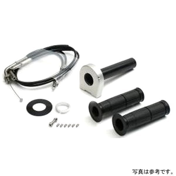 アクティブ ACTIVE スロットルキット TYPE-2ホルダー 巻取φ32 18年-21年 Z900 ステンレス金具/シルバー 1074125SU JP店
