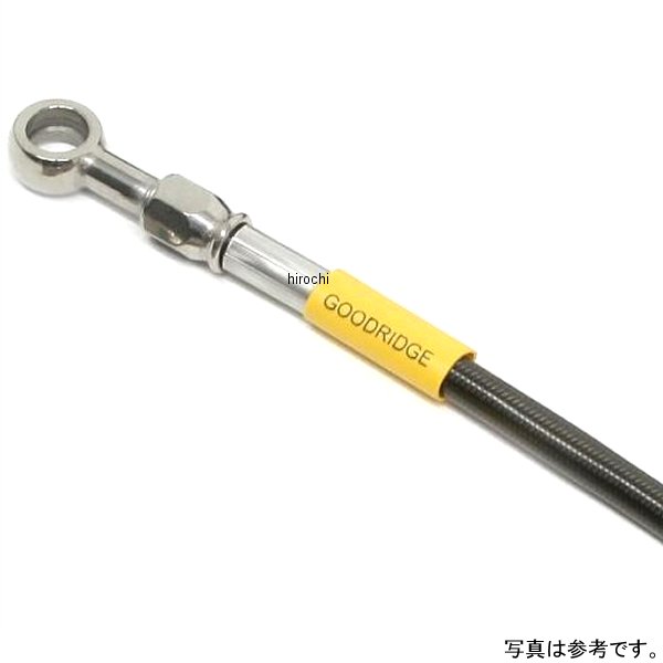 グッドリッジ ビルドアライン ブレーキホース リア 18年 NIKEN ステンレス/スモーク 20631721S JP店