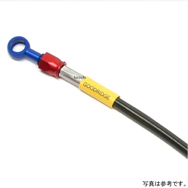 グッドリッジ ビルドアライン ブレーキホース フロント 19年-20年 CB1300SF SP アルミ/スモーク 20511870S JP店(2)