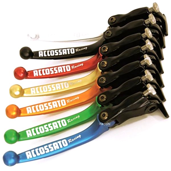 アコサットレーシング ブレーキレバー 可倒式タイプ 15年-17年 DUCATI 1299 ABS 青 400-LV013B JP店