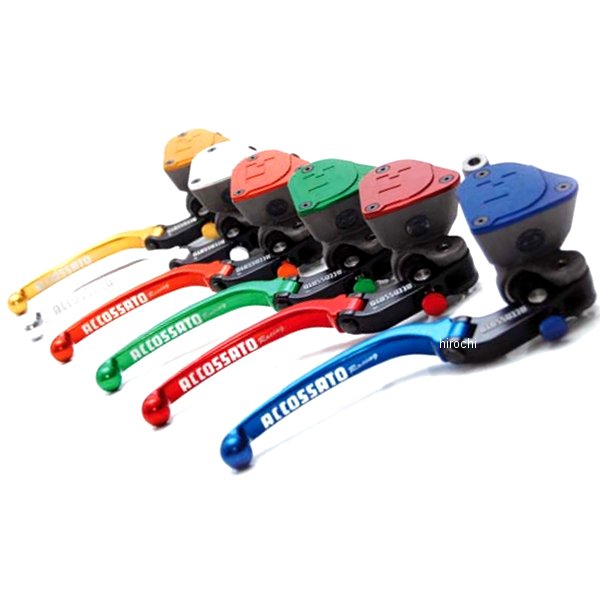 アコサットレーシング PKモデルブレーキマスター 19X18 Aレバー 汎用 鍛造、ロング 緑 PK023G-L18 JP店