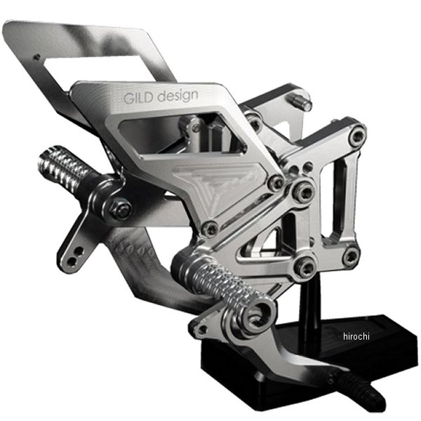 【メーカー在庫あり】 Gクラフト バックステップ ZX-25R シルバー 71407 JP店