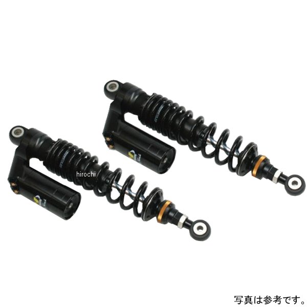 Rear Shocks - ハイパープロ HYPERPRO ツインショック T367 ピギーバック コンスタントライジング 305mm 95年-10年 ハーレー FXD 黒 33390054 JP店