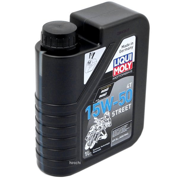 【メーカー在庫あり】 リキモリ LIQUI MOLY 4T 化学合成オイル ストリート 15W50 1L 1756 JP店