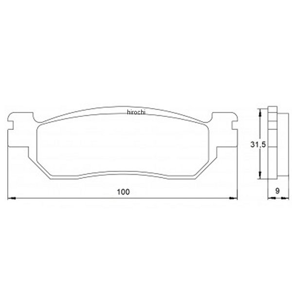 アコサット ACCOSSATO ブレーキパッド AGPA24 スタンダート YZF-R6、XG TRICKER、BRONCO、X-MAX 403-AGPA024-ST JP店