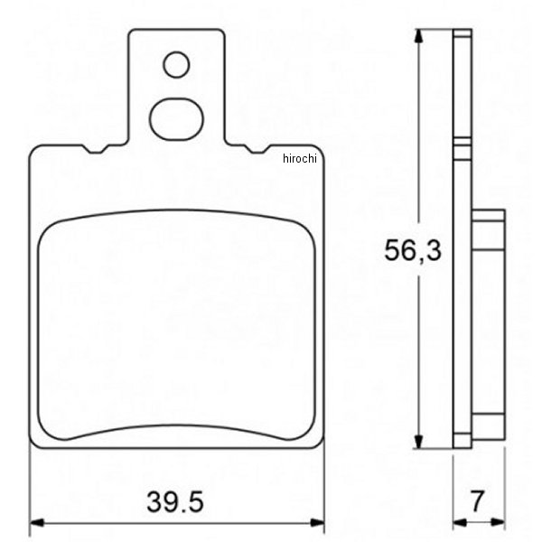 アコサット ACCOSSATO ブレーキパッド AGPA31 オーガニック ドゥカティ MONSTER S4、SPS、SP4 403-AGPA031-OR JP店