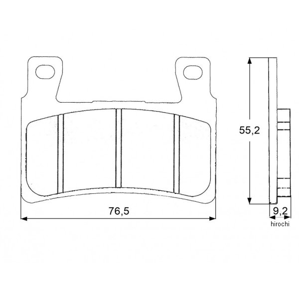 アコサット ACCOSSATO ブレーキパッド エボリューションEV1 18年-19年 HARLEY DAVIDSON FLDE 1750 SOFTAIL DELUXE 403-AGPA140-EV1 JP店