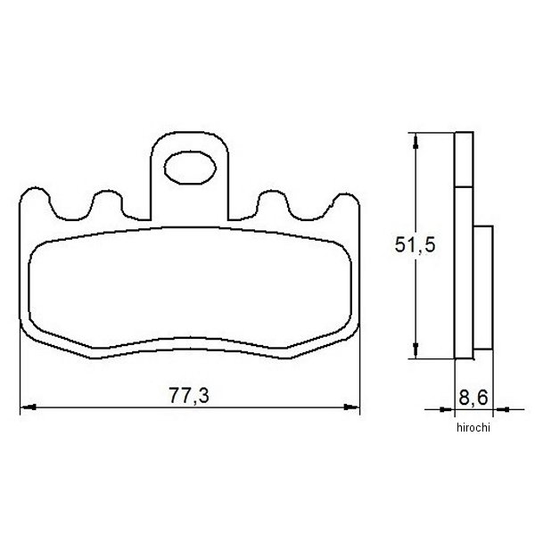 アコサット ACCOSSATO ブレーキパッド エボリューションEV1 06年-08年 BMW HP2 MEGAMOTO 403-AGPA056-EV1 JP店