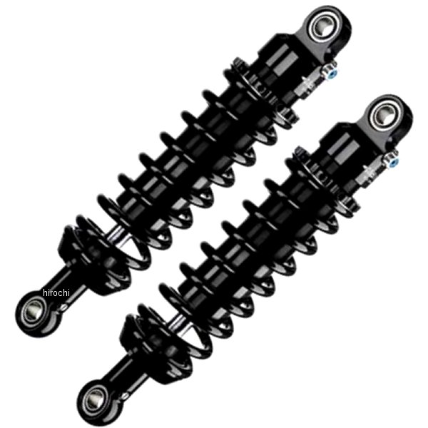 マトリス MATRIS ツイン リアショック M40D02年-07年 ハーレー V-ROD VRSCA-B V-Rod 1130タイプ:M40Dタイプカラー:ブラック【仕様】・リバウンド(伸び側)、スプリングプリロードが調整可能。・ピストンロッドにはクロームコーティング。・プリロード調整はリングナット式の無段階。【特徴】・窒素ガス封入ピストンロッドの激しい動きによって発生するキャビテーションを防止するため、窒素ガスを封入。シリンダー内部を高圧に保つことでキャビテーションを防止、高い耐久性を発揮、セッティングの誤差発生を防止します。・スプリング装着されているスプリングはシングルレートスプリングを採用。・オーバーホール松本エンジニアリングにてMatris製品のオーバーホールを承っております。ガス室を内蔵した1ウェイタイプのツイン リアショック。伸び側減衰調整と無段階リングナット式プリロード調整が可能。写真は参考です。商品の仕様がメーカー都合により変更される場合があります。何卒ご了承ください。MH112.1D-N楽天 JP店