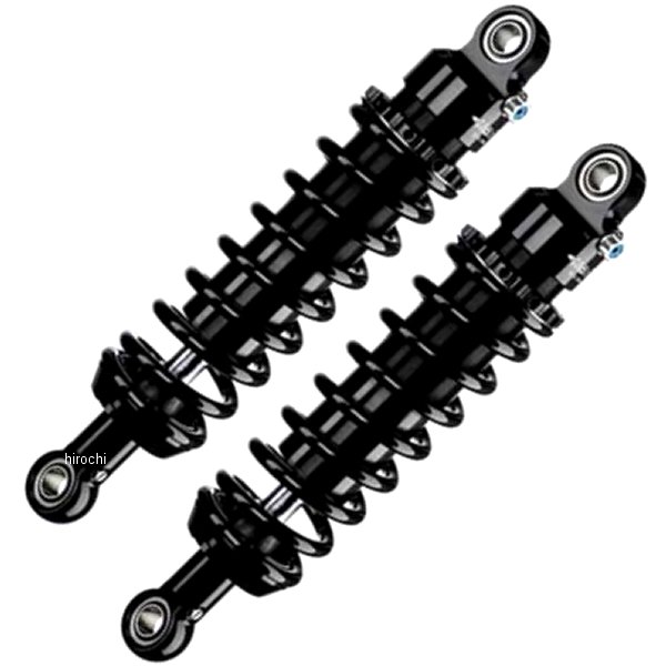 マトリス MATRIS ツイン リアショック M40D 07年-13年 ハーレー ツーリング FLHTC 黒 MH134.1D-N JP店