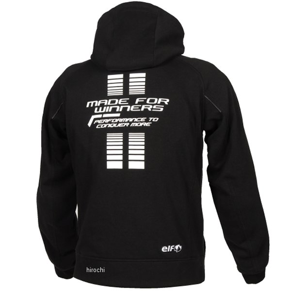 【メーカー在庫あり】 エルフ elf 秋冬モデル リベロフーディー 黒 Mサイズ EJ-A11...