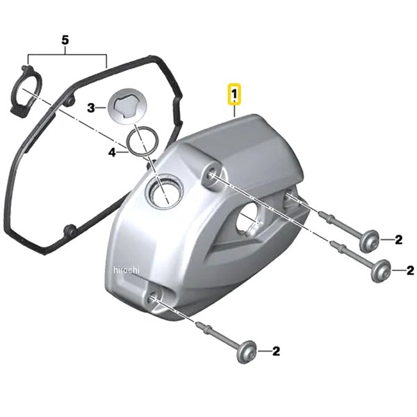 BMW純正 バルブ カバー RH 11128549466 JP店