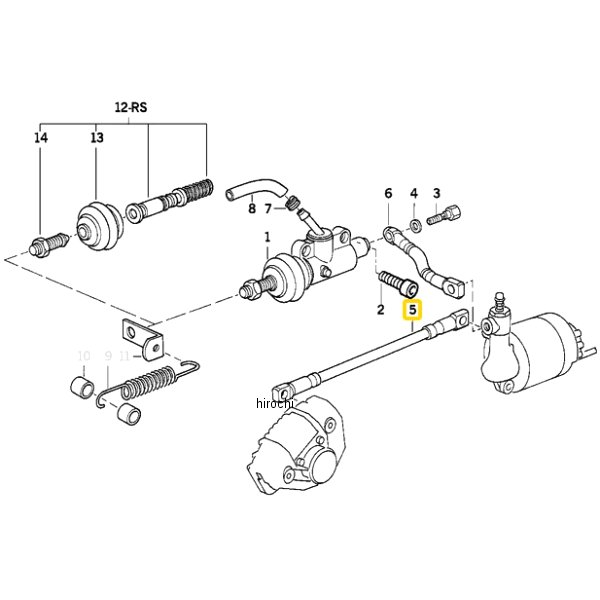 BMW純正 ブレーキ ホース 34322311325 JP店