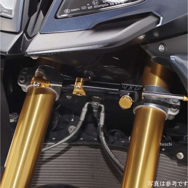 ハイパープロ HYPERPRO CNCステアリングダンパーステーセット 5mm/TYPE-3 黒 逆ピロボール 17年-19年 トライアンフ 22119034B JP店