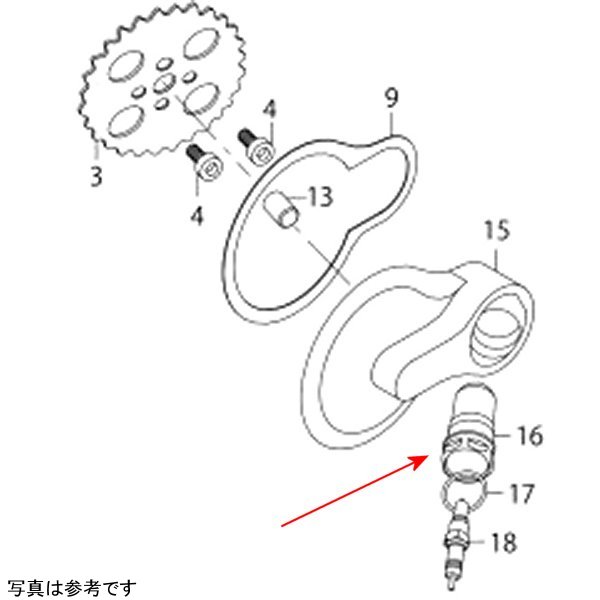 SP武川 スパークプラグスリーブ Oリング付き 00-01-1046 JP店