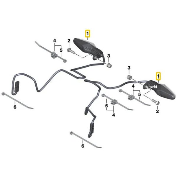 BMW純正 マルチファンクション ターン インジケーターランプ 63238556877 JP店