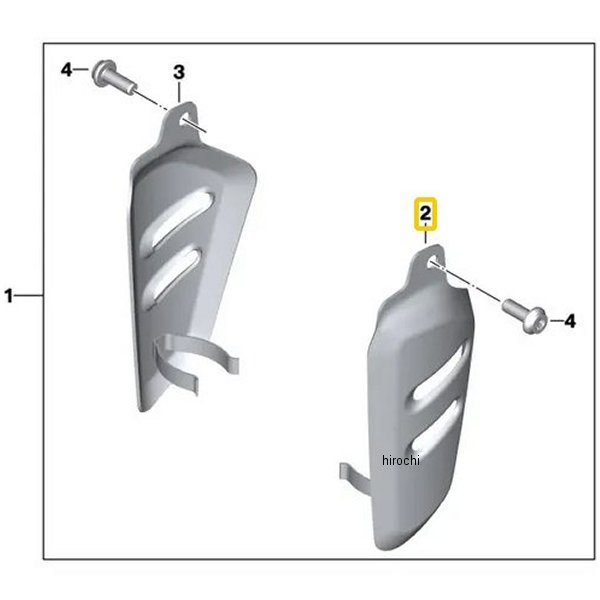 BMW純正 ラジエター カバー LH 77128564925 JP店