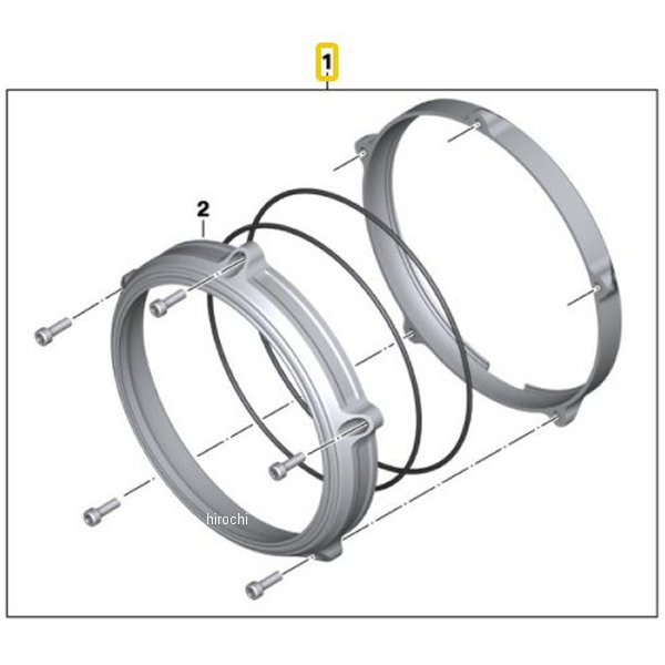 BMW純正 カバー ヘッドライト Machined 77252447776 JP店