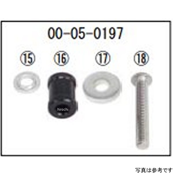 SP武川 LEDフォグ取付ボルト&カラー CB125R 00-05-0197 JP店