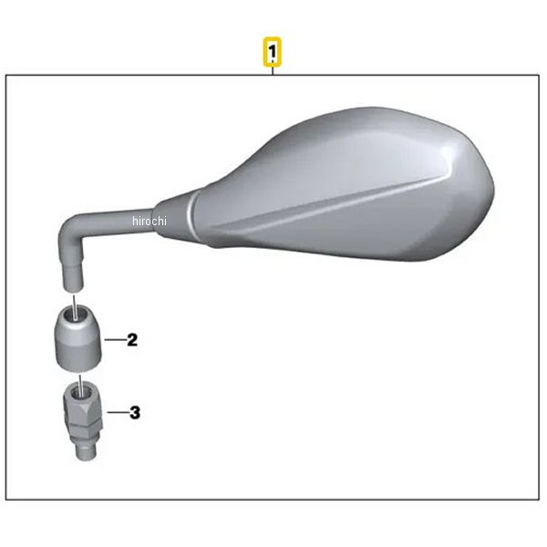 BMW純正 ミラー R 51167715862 JP店