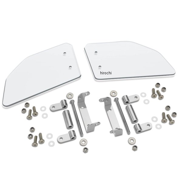 ショークローム Show Chrome 上部 ミラーウィンドデフレクター 10年-19年 カンナム スパイダーRT 41-17..