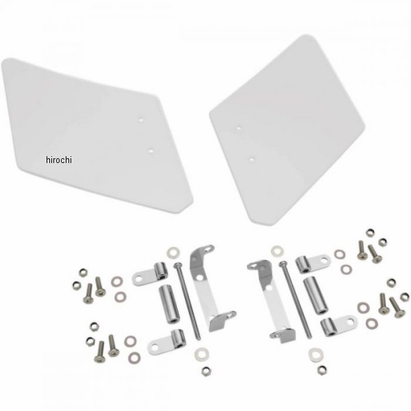 ショークローム Show Chrome 下部 ミラーウィンドデフレクター 10年-19年 カンナム スパイダーRT 41-17..