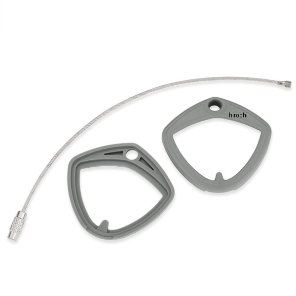 ショークローム Show Chrome ホール付きキーカバー カンナム スパイダー グレー 41-182 JP店