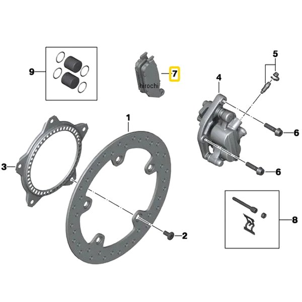 BMW純正 F ブレーキパッド セット 34118524942 JP店