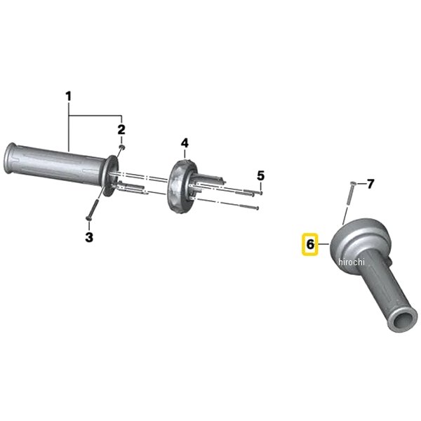 BMW純正 E スロットル グリップ 61318552124 JP店